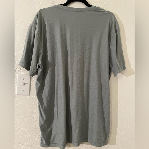 Vuori Men’s Strato Tech Short Sleeve Shirt. XL. Light blue/grey. EUC. - Picture 2 of 10